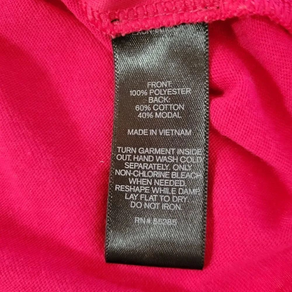 Express Pink Ruffle Tank Top - Picture 7 of 8